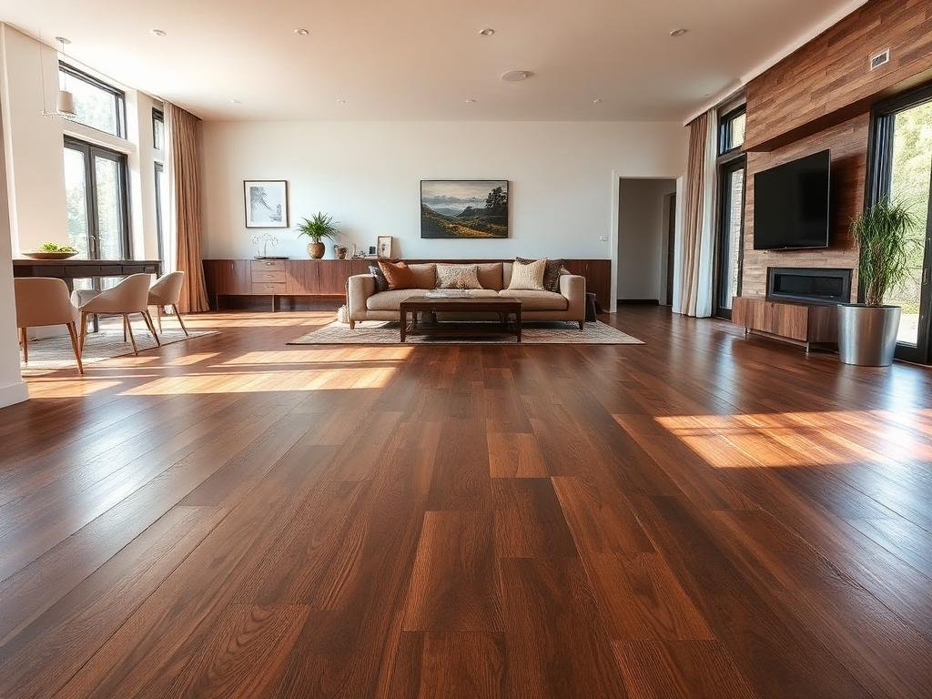 Hardwood flooring installation